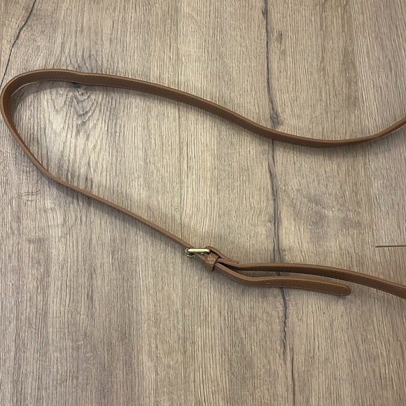 Boden | NWOT Raffia straw structured crossbody bag Tan, gold & Brown natural - Picture 3 of 9